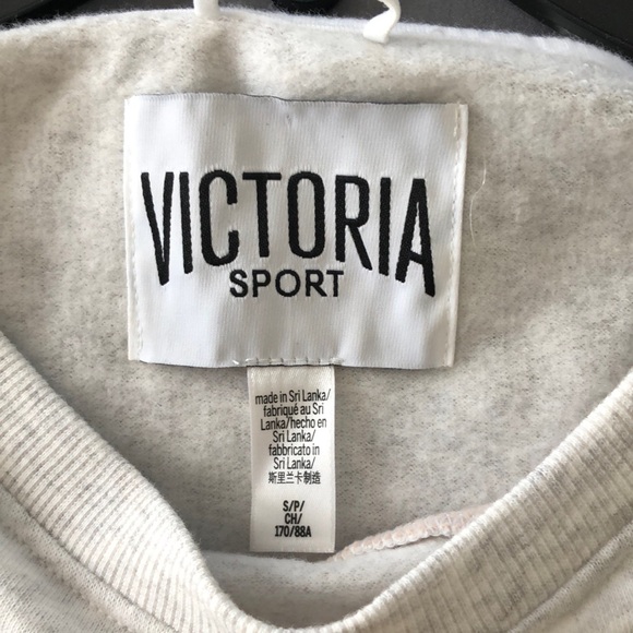 Victoria’s Secret Sports crop sweatshirt & coordinating sweatpants - Size Small - Picture 6 of 13